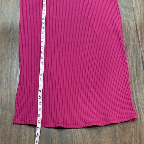 Wild Fable Ribbed Pink Bodycon Dress - Picture 6 of 9